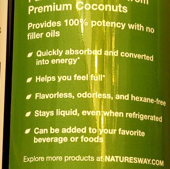 New Sealed Organic MCT Oil - Picture 6 of 7